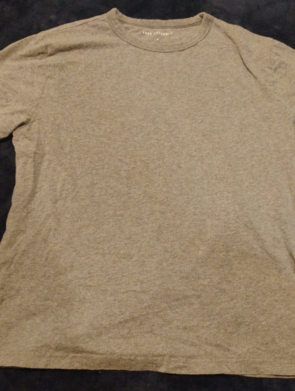Free Assembly Men's 100% Organic Cotton Short Sleeve Tee - M